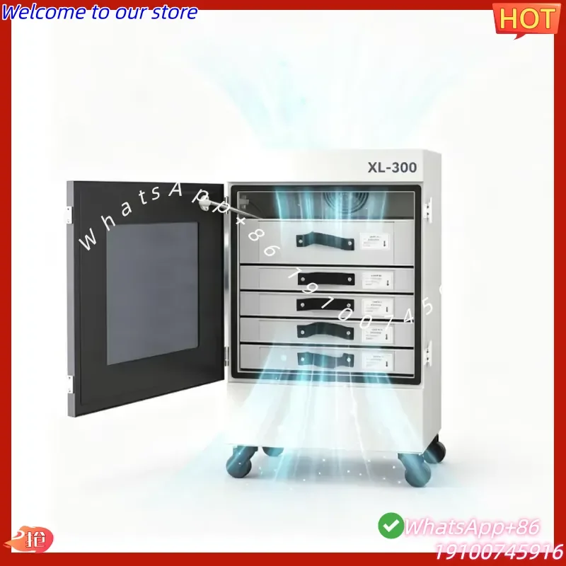 2026 XL-300 Desktop Fume Extractor 3-Stage HEPA Carbon Smoke Absorber Low Noise Purifier for Soldering Marking