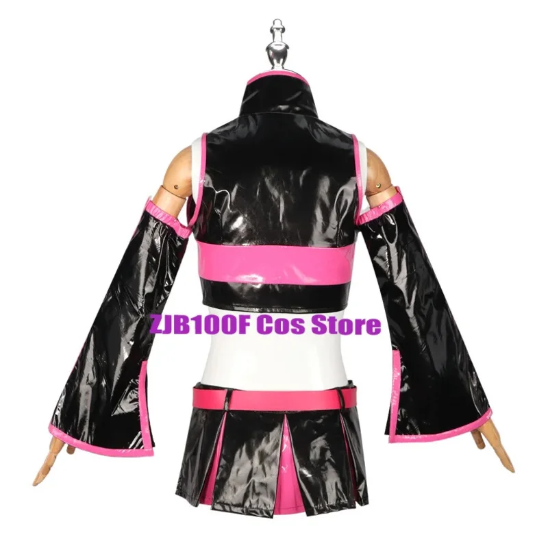 2 أنماط أنيمي 2.5 الأبعاد إغراء ليليسا أمانو ليلييل تأثيري حلي تنورة موحدة شعر مستعار مجموعة هالوين حفلة الزي النساء