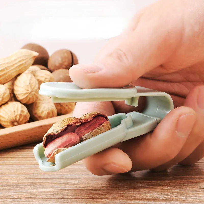 Peanut Crackers Multifunction Nut Peeling Tool Peanut Peelers Peanuts Clip Peanuts Mouth Shell Opening Tool Peeler Home Gadgets