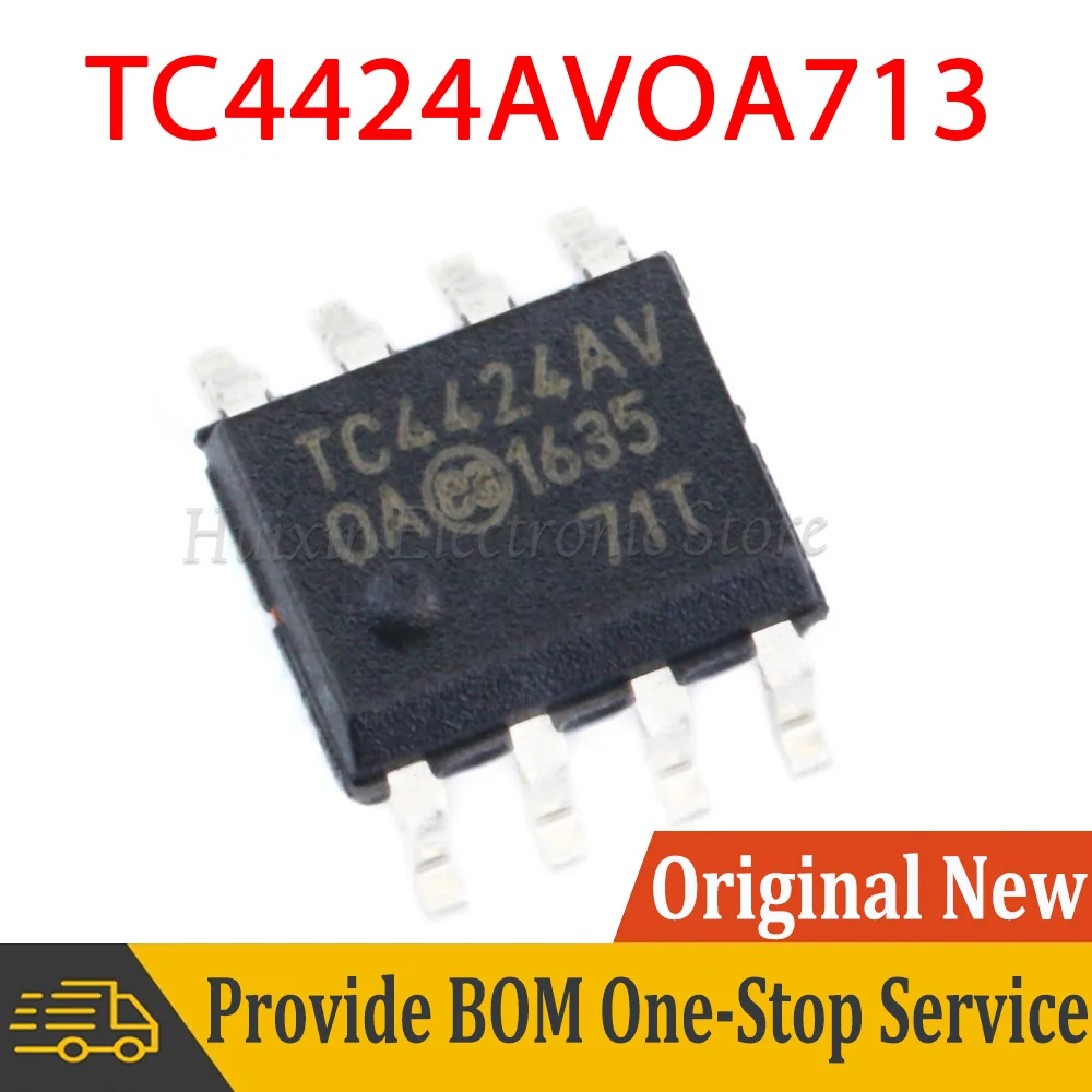 

TC4424AVOA713 SOIC-8 Dual Driver SOP SMD New and Original IC Chipset