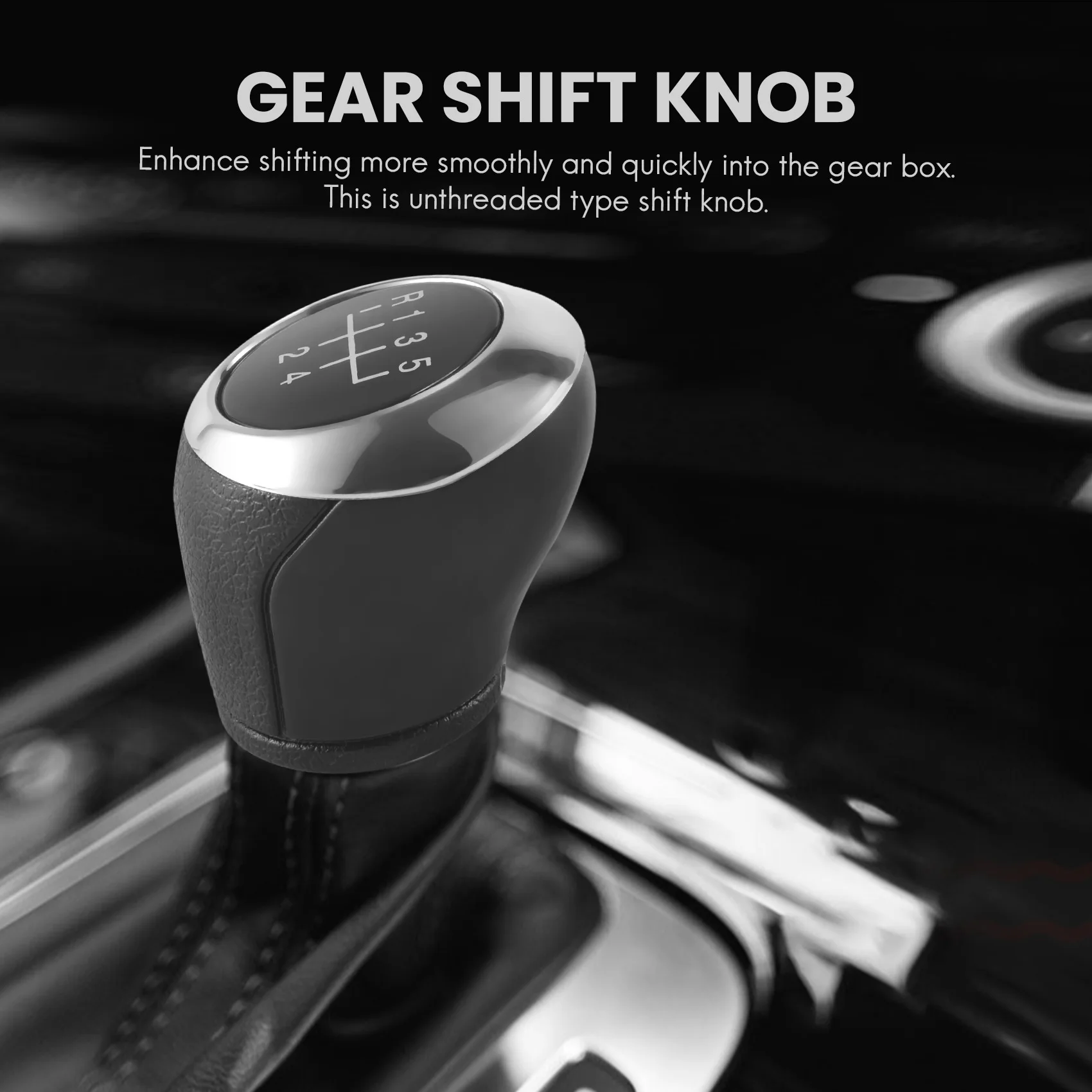 5 Speed Car MT Gear Shift Knob For Chevrolet Aveo Sonic T300 2012-2017 24108036 Interior Replacement Parts