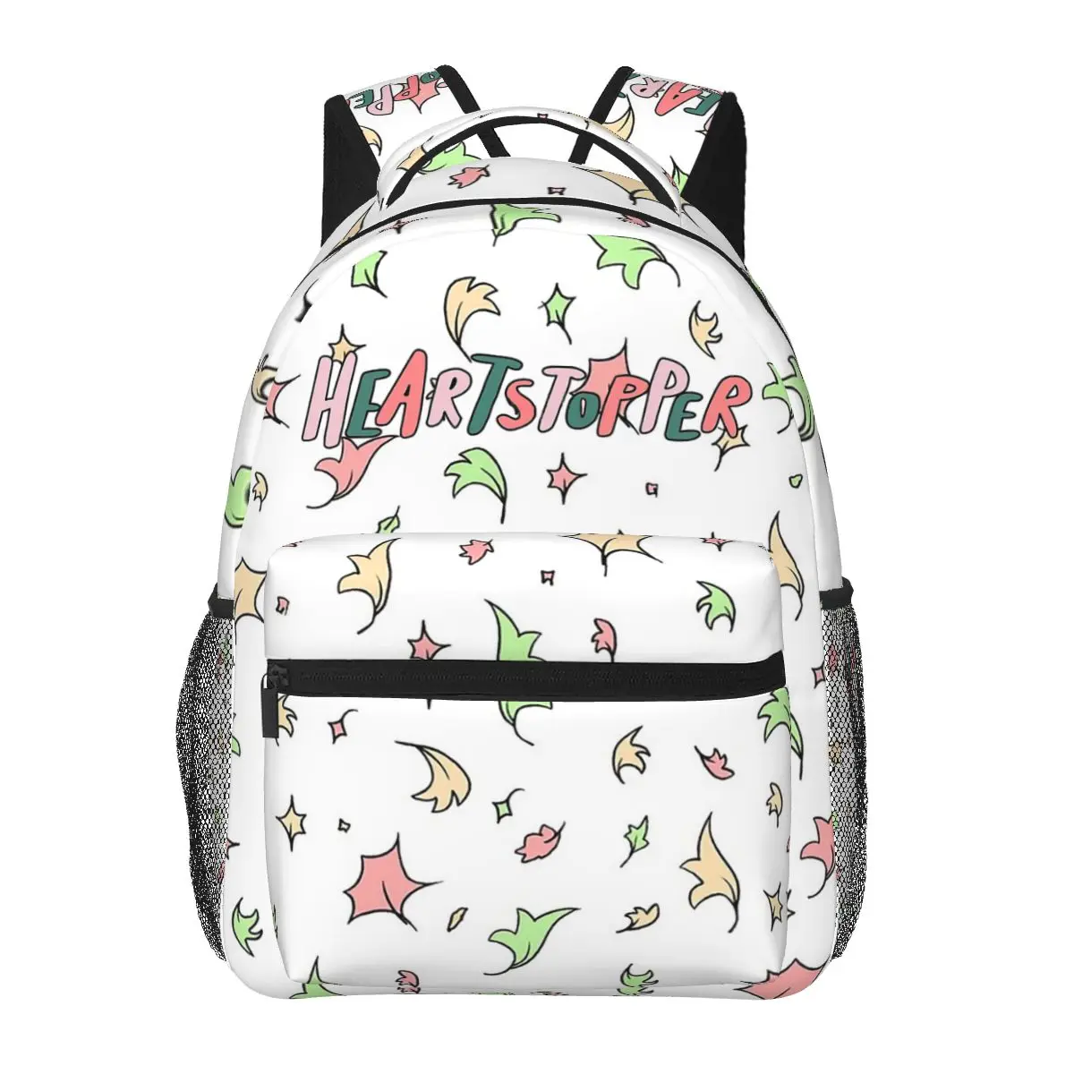 

Heartstopper Backpacks Boys Girls Bookbag Students School Bags Cartoon Kids Rucksack Shoulder Bag Large Capacity