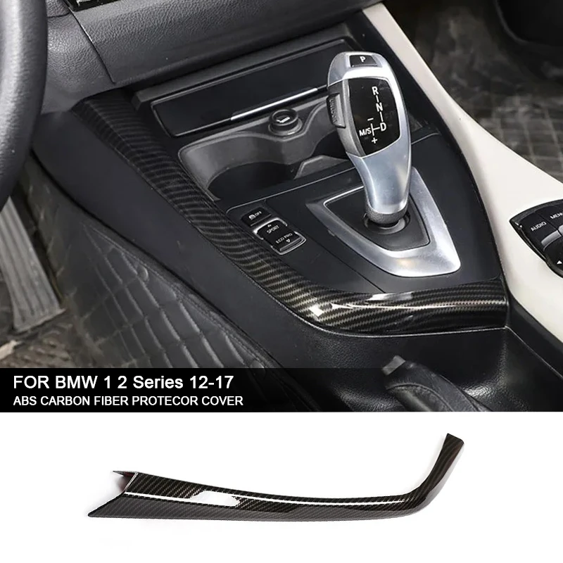 

ABS автомобильный центральный рычаг переключения передач L-образные полоски накладка для BMW 1 2 серии F20 F21 F22 F23 2012-2018 украшения автомобильные аксессуары