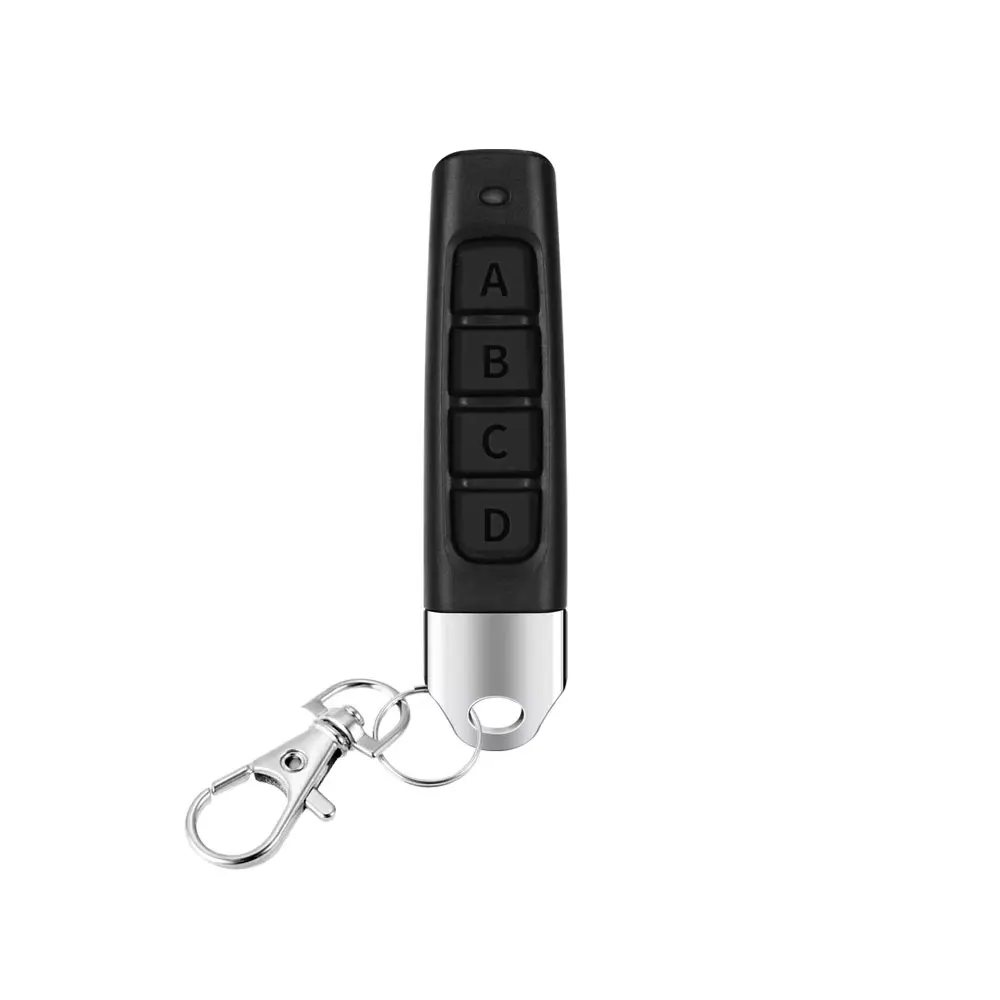 

Universal 433 MHz Wireless Remote Control Duplicator 4 Buttons Replicate Copy Code Electric Gate Garage Door Opener