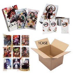 Custodia all'ingrosso Demon Slayer Wedding 1-2 Collection Cards Box Japanese Anime Game SSP Card collezione di giocattoli per bambini hobby Gift