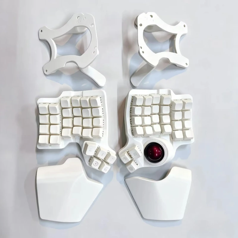 

Charybdis Mini Split Keyboard Kit Custom wireless Hot-swap ZMK 34MM TrackBall Split Keyboard Kit DIY Gamers Design for MX Switch