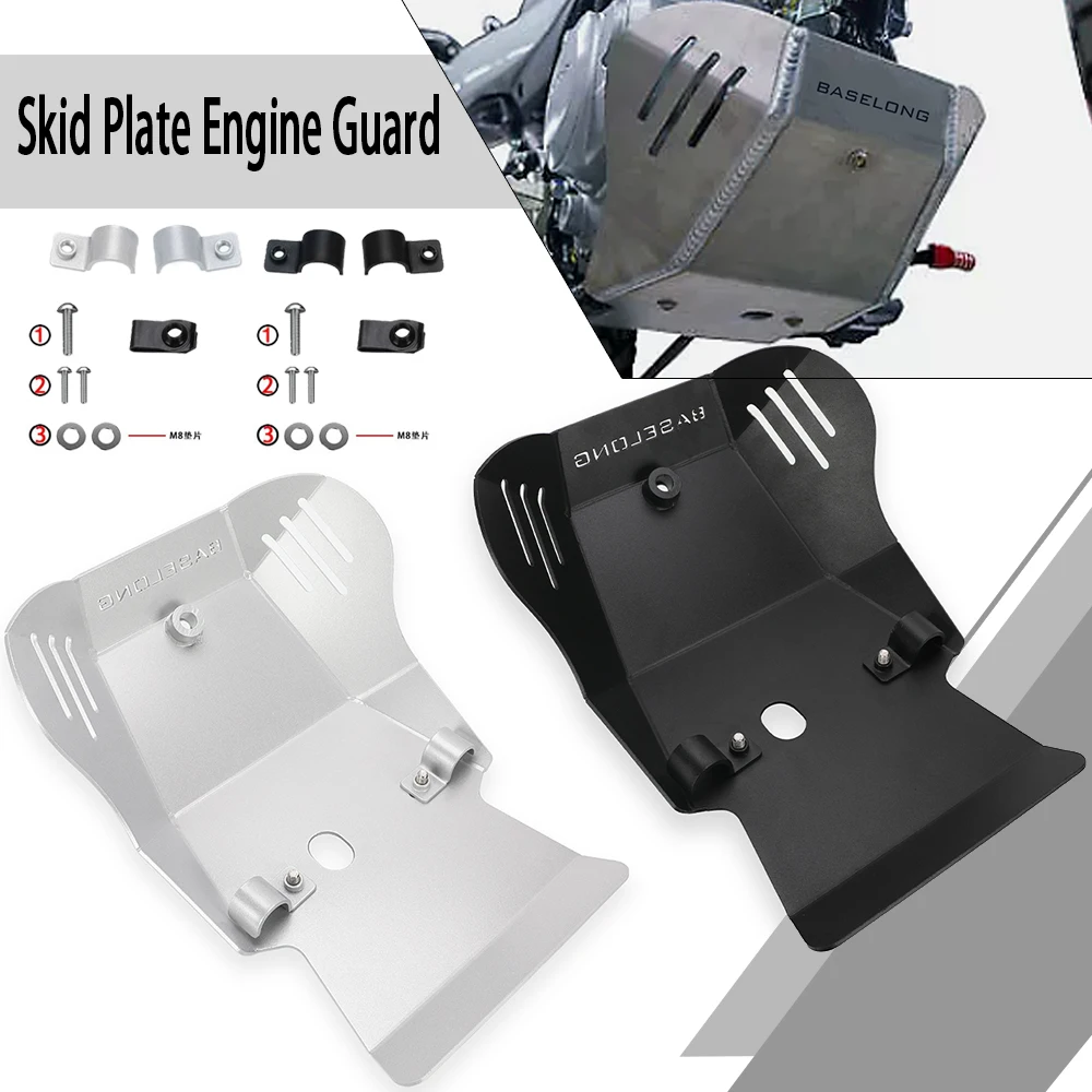 

Motorcycle Accessories Engine Protection Cover Chassis Under Guard Skid Plate For Honda XR150L Dual Sport 2023 2024 2025 XR 150L