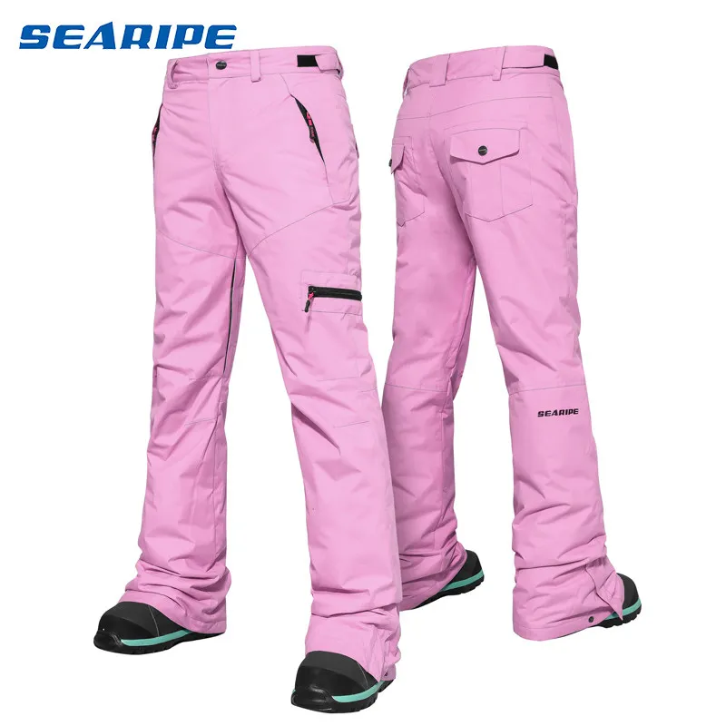 Picture 6: New Slim Fit Twin Single Board snow Pants Men Women Waterproof Windproof Thermal Ski Trousers Tapered Skiwear Snowboard Clothes