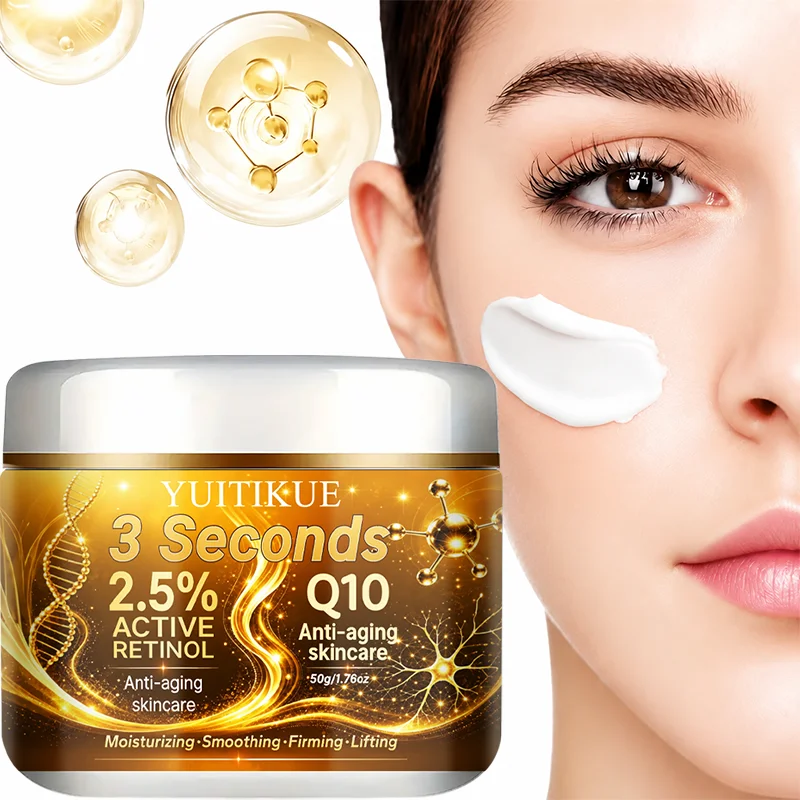 Anti-Wrinkle Retinol Facial Moisturizer Boost Skin Elasticity Deep Hydration Day Night Skin Care For Men & Women