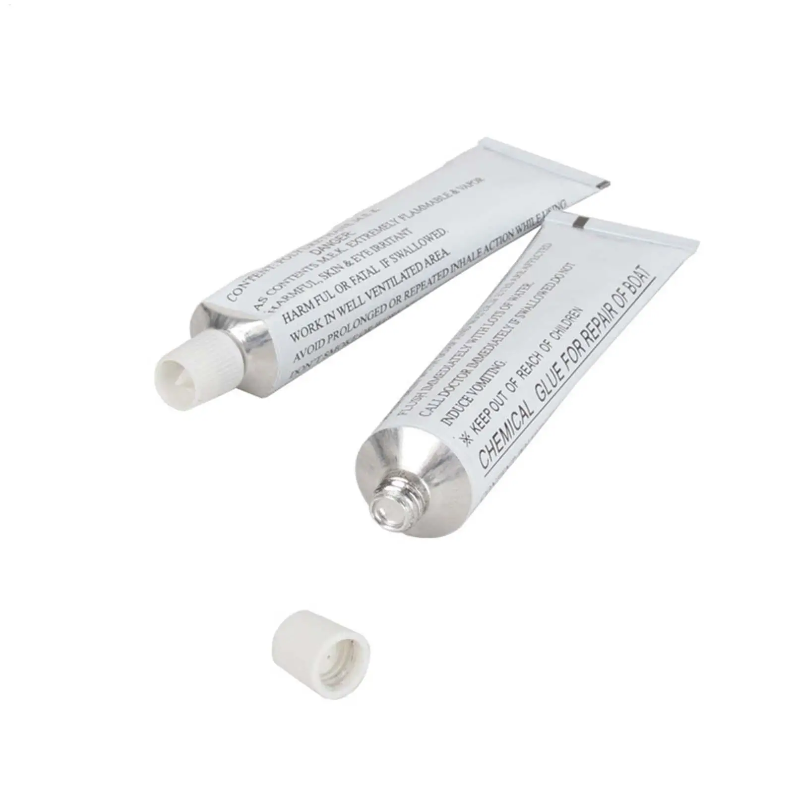 Hochleistungs-30ml-PVC-Klebstoff für Schlauchboote – Reparaturset für Luftmatratzen und Schlauchboote mit Inertkleber, Werkzeug und Flicken