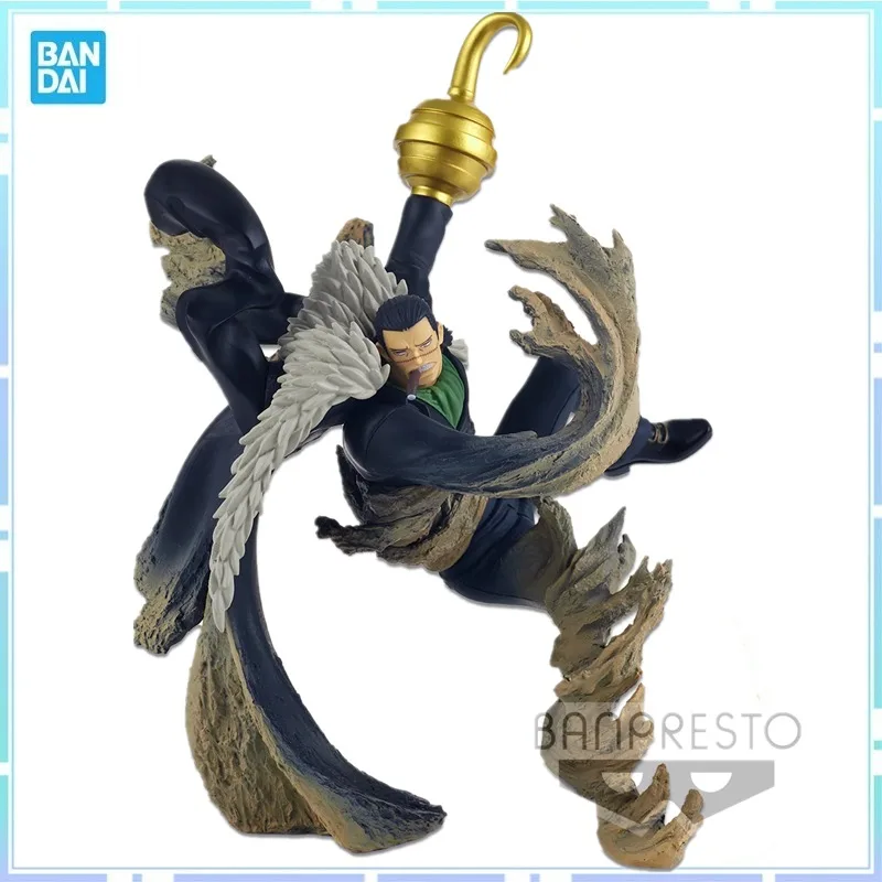 

Bandai Original BANPRESTO Anime One Piece Sir Crocodile PVC Action Model Figure Collectible Child Toys Gift Doll