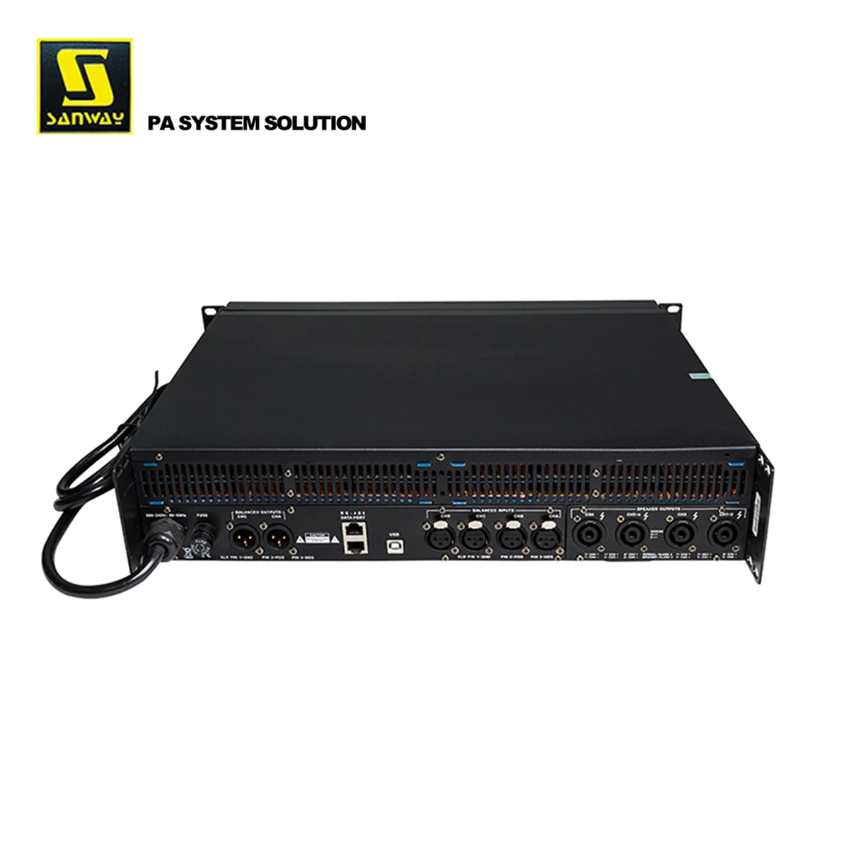 Рисунок 3 - DSP-6KQ 4x 2000 Вт 4-канальный