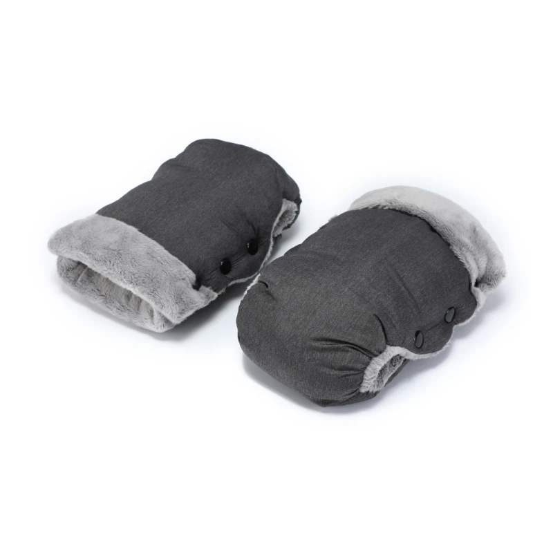 

Stroller Handle Hand Warmer Soft Warm Gloves for Parents Comfortable Hand Muff QX2D