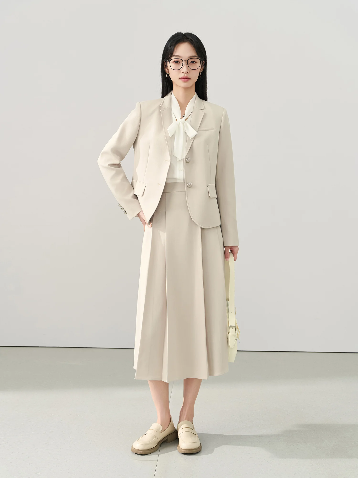 

Костюм Miss Bird: Женский деловой комплект для собеседований, осенний, для студенток колледжей, профессиональный костюмный ансамбль с прямыми брюками