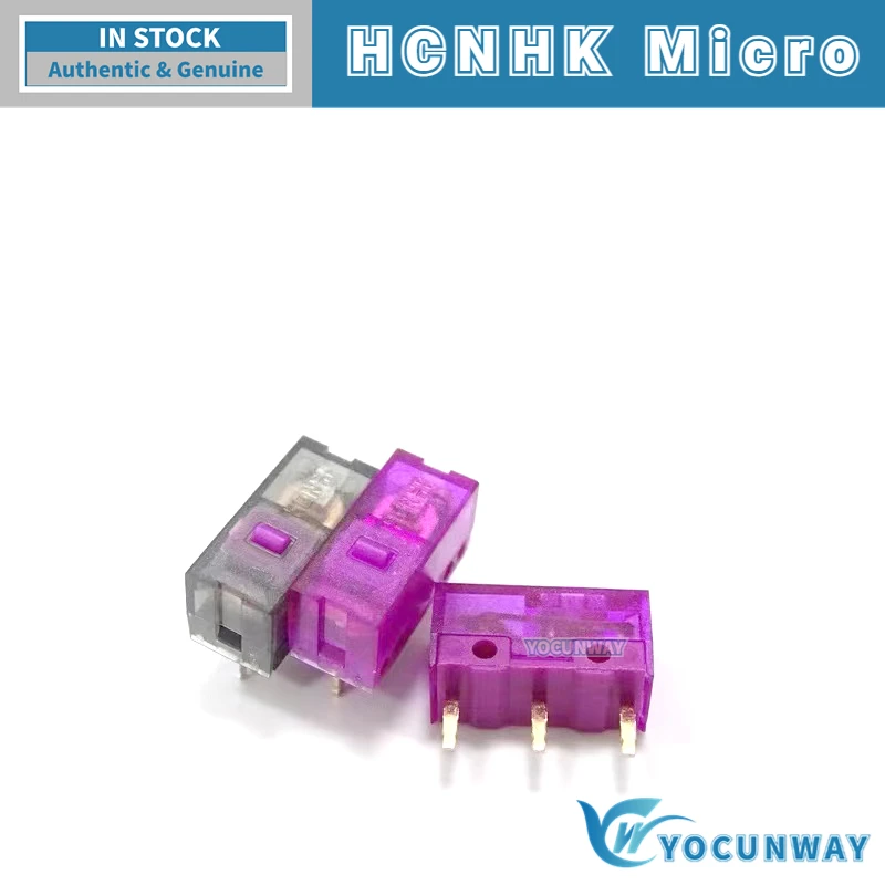 1Pcs New Original Hcnhk Switch Purple Gold Pink Dot 150million Lifespan Black 100million Logitech E-sports Razer Mouse Button
