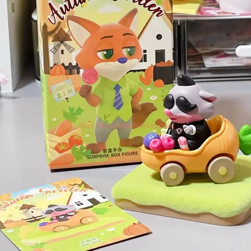 ズートピア 秋の庭園シリーズ ブラインドボックス カワイイ アニメ アクションフィギュア サプライズ ミステリードール 女の子向け