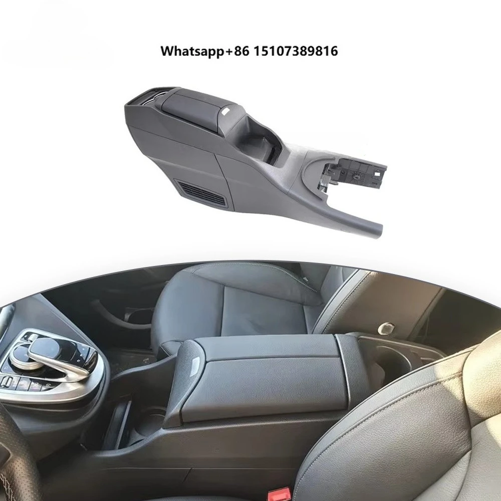 W447 Armrest Fit for V-class 2017-2019year Vito Armrest with Airfrigeratory Black and Cream Colored Made in Japan