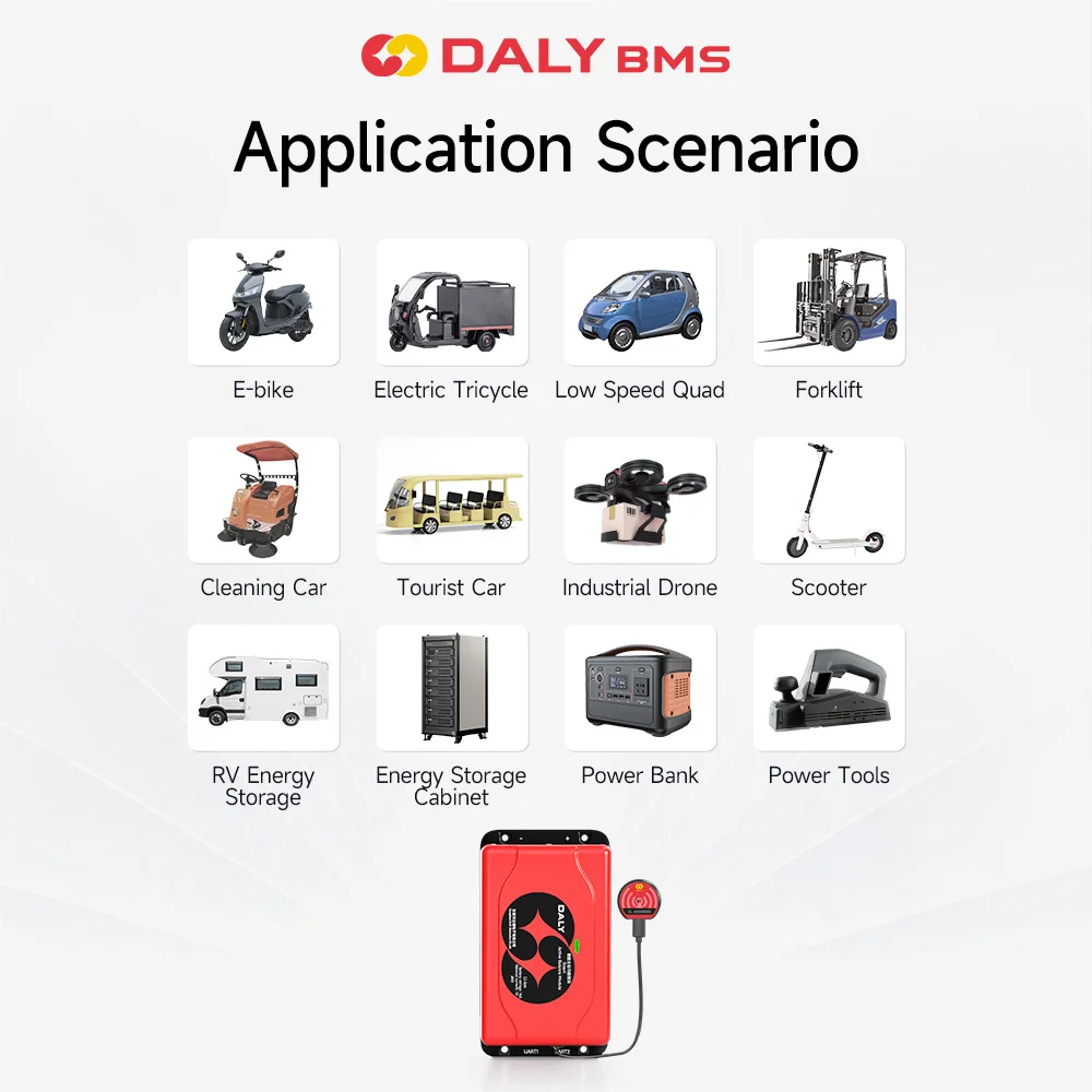 Daly Bms Active Balancer 1A Lifepo4 3S 4S 8S 16S 48V Battery Equalizer For Lithium 18650 Battery