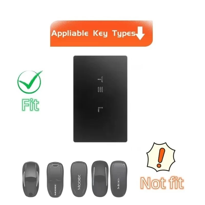 Custodia morbida per portachiavi in TPU per auto con cordino portachiavi per Tesla Model Y/3/X/S Card Key, portachiavi per accessori per lo Styling