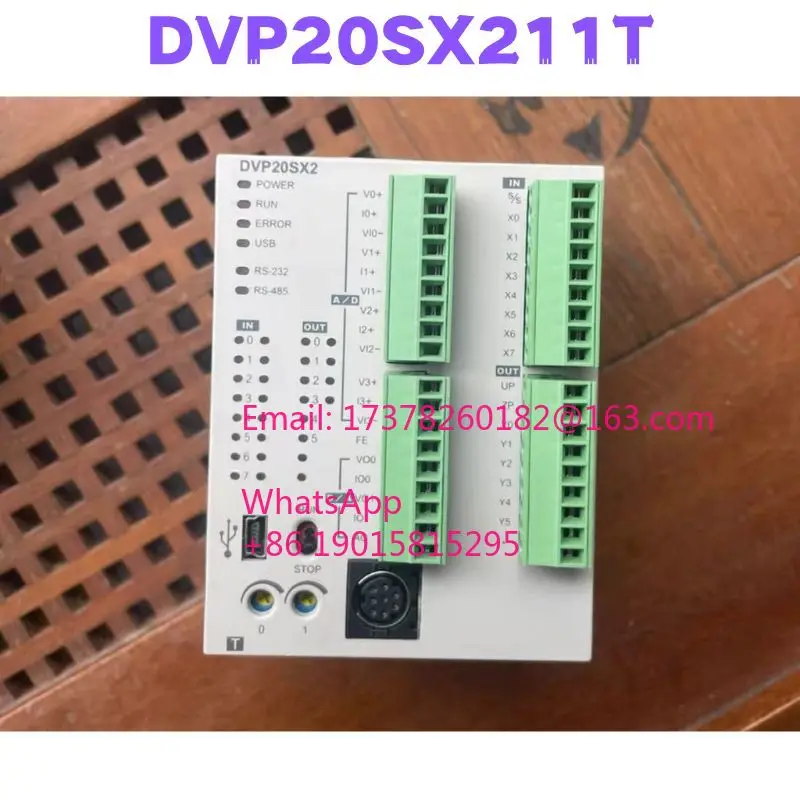 Módulo PLC DVP20SX211T de segunda mano probado OK