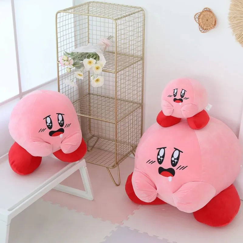 Dizzy Star Kirby Plush Throw Pillow Round Soft Plush Filled Pillow Plush Toys Plush Doll Gifts For Girls