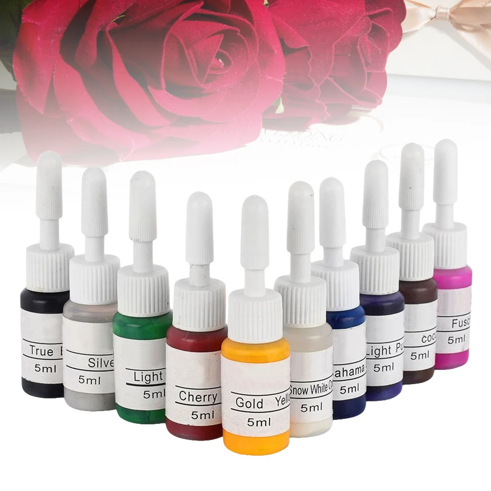 

5Ml Tattoo Pigments High Density For Microblading Eyebrow Body Arts Ink Pigment Colorant