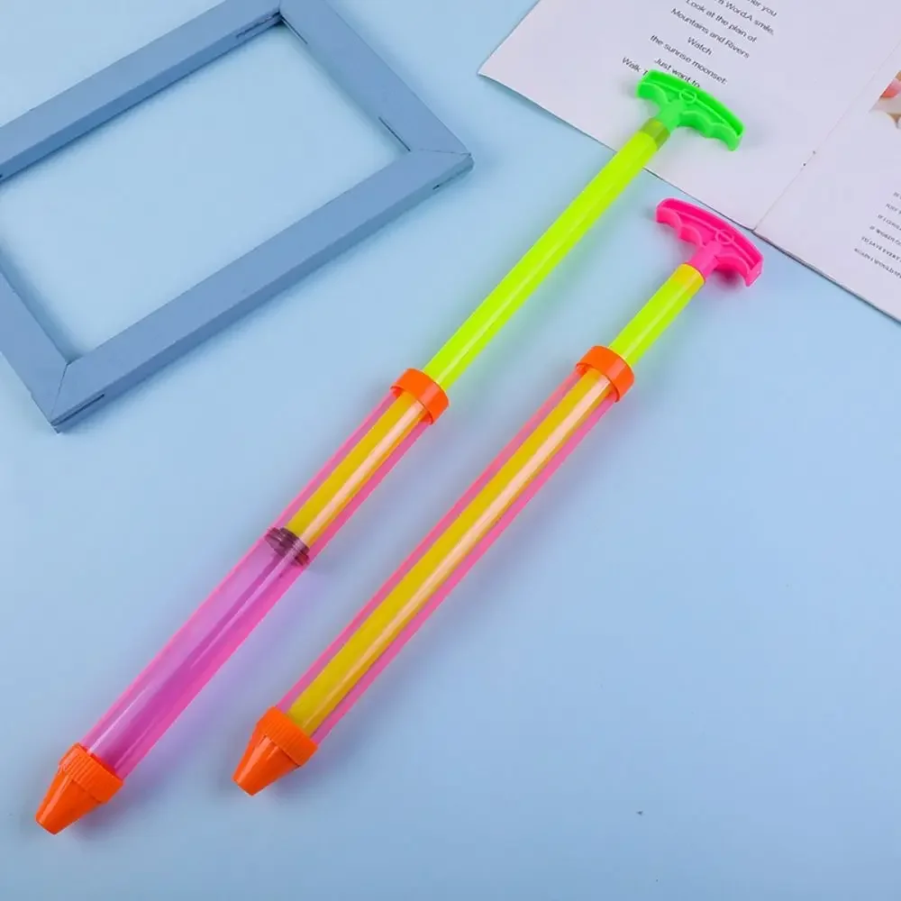 1PC Trek Enkele Buis Waterpistool Strand Zand Water Spelen Speelgoed Kinderen Zomer Kraam Badspeelgoed Lichtgewicht Draagbare Waterpistool