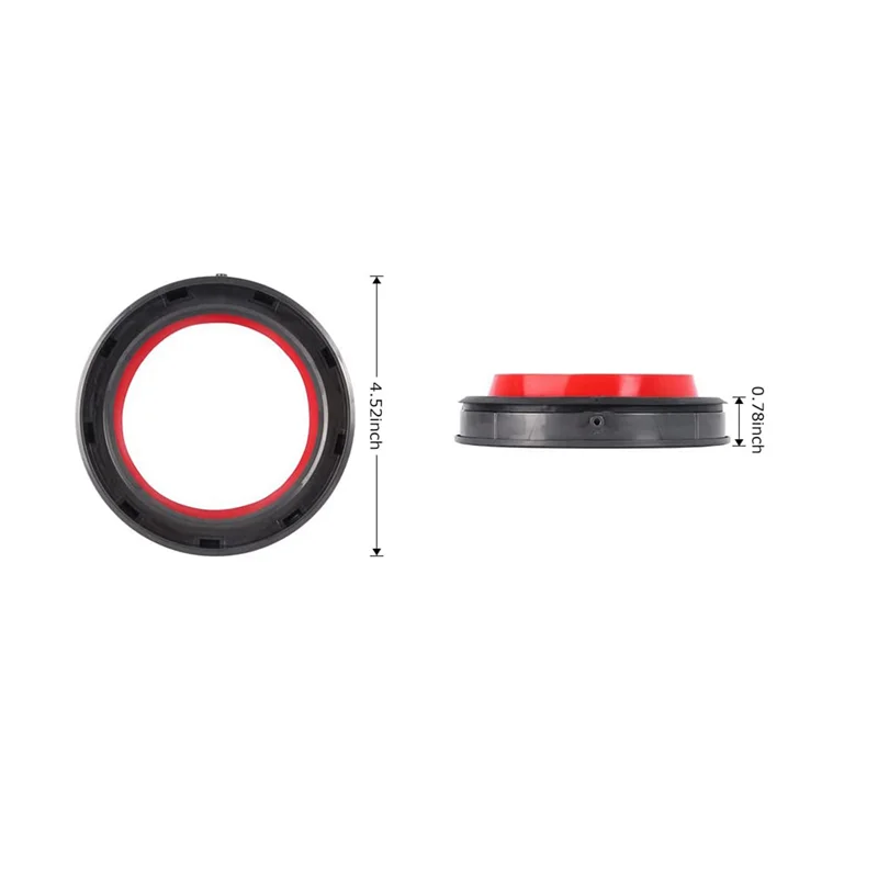 A44T 8X For Dyson V11 SV14 SV15 Vacuum Cleaner-Dust Bin Top Fixed Sealing Ring Replacement Attachment Spare Part Accessories