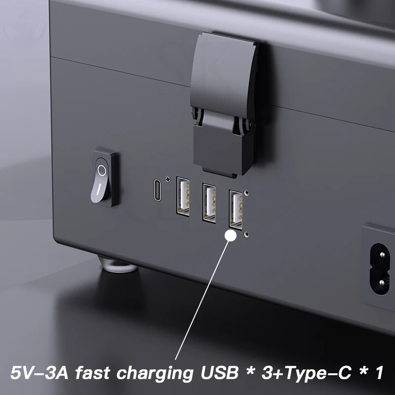 New Portable Welding Smoke Absorber Machine With 6pcs Filter Cotton Tool-free Filter Replacement System‌ For Electronics Repair