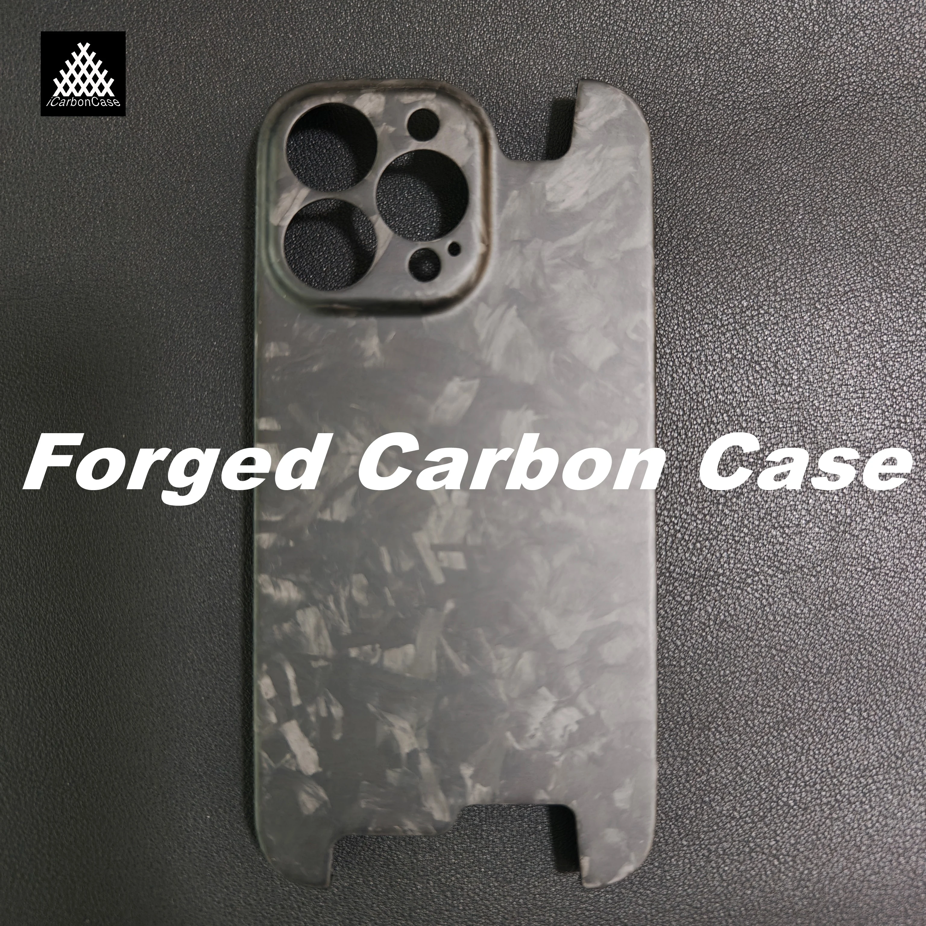 

100% Оригинальный Матовый Кованый Чехол из Углеродного Волокна для iPhone 16 15 14 13 Pro Max 16Pro, Сверхлегкий Задний Чехол из Сухого Карбона