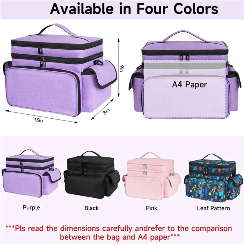 【CYBER MONDAY】For Sewing Supplies Organizer Bag, Portable Travel Case, Double-Layer For Sewing Storage Basket For Sewing Tools