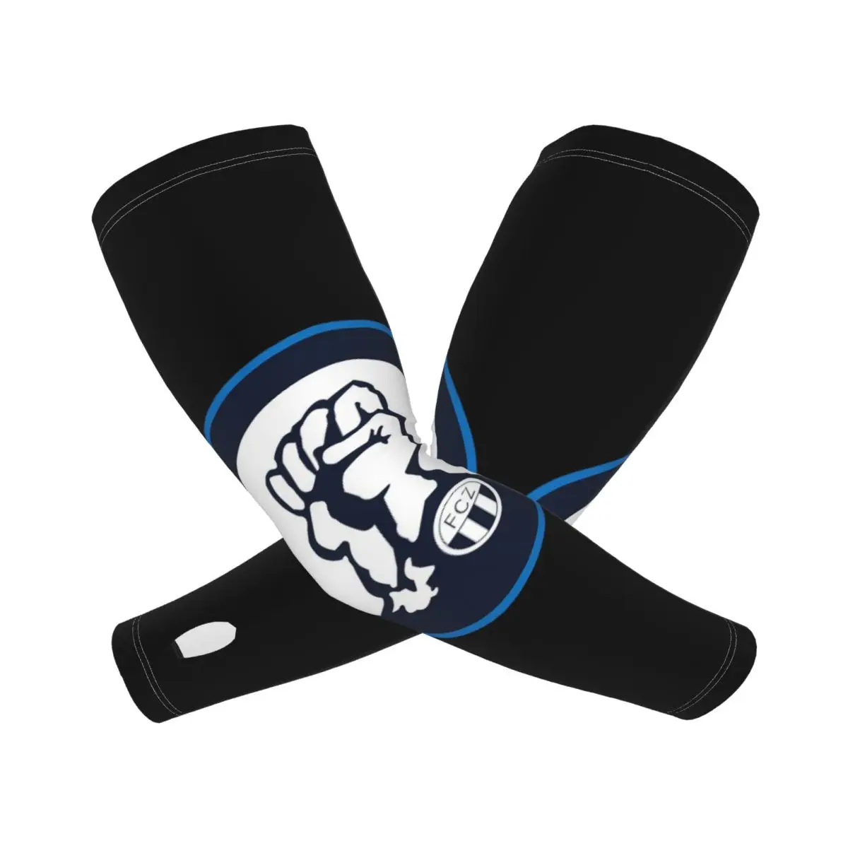 Zürich FCZ Sudkurve 1896 Outdoor-Armstulpen, Sonnenschutz, UV-Schutz, Sommer-Eisseide, Radfahren, Tattoo-Ärmel