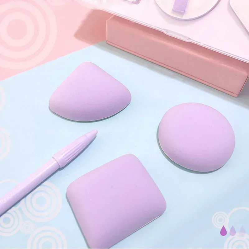 3pcs/set Soft Cosmetic Puff Makeup Sponge Set Delicate Air Cushion Puff Beauty Tool Wet and Dry Foundation Concealer Tools