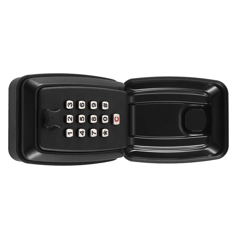 صندوق مفاتيح بكلمة مرور مضاد للماء ومضاد للسرقة من سبائك الألومنيوم صندوق مفاتيح بكلمة مرور مضاد للسرقة