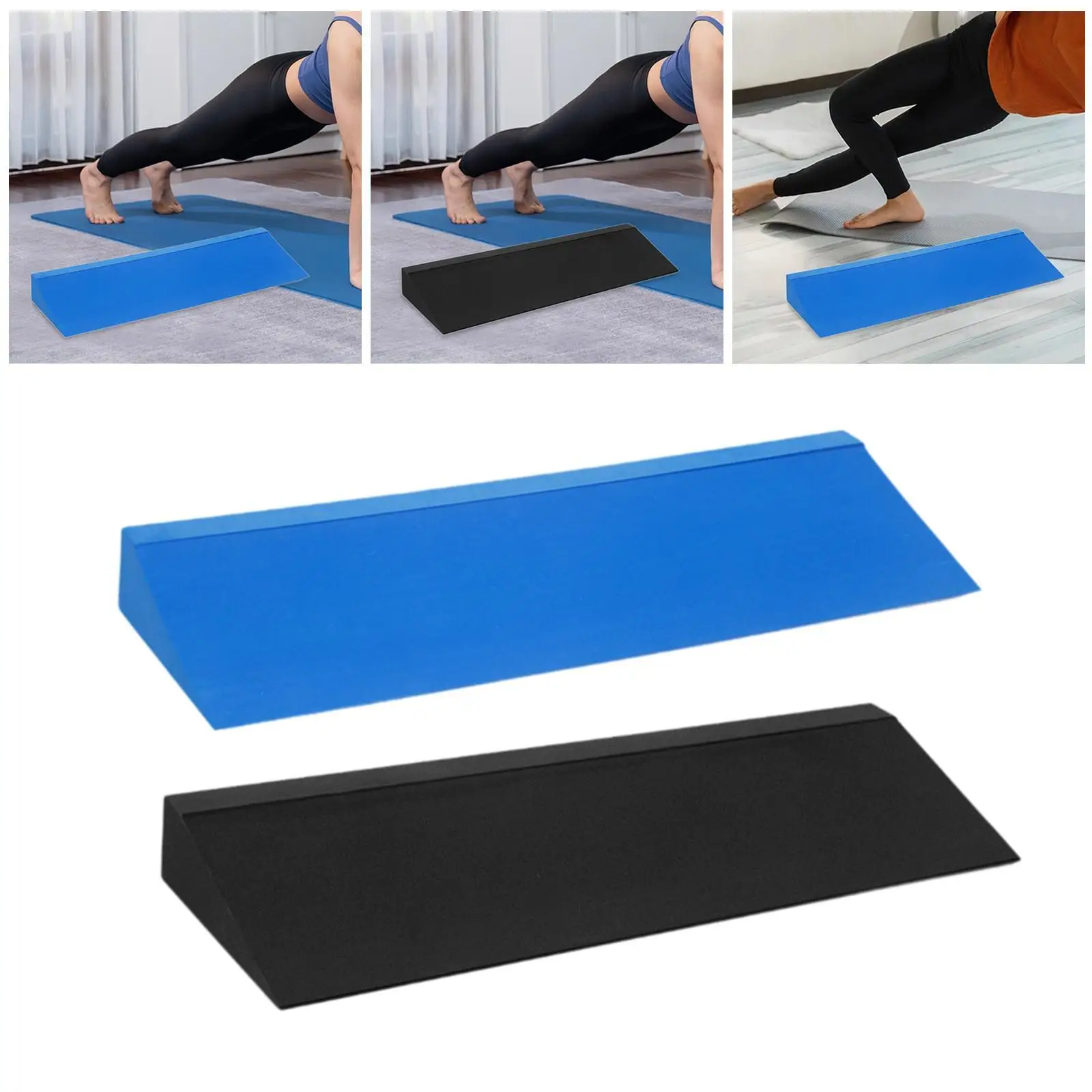 Tabla elástica de bloque de cuña para Yoga, tabla inclinada de Fitness profesional para práctica de equilibrio, ejercicio de construcción muscular, gimnasio en casa, Pilates