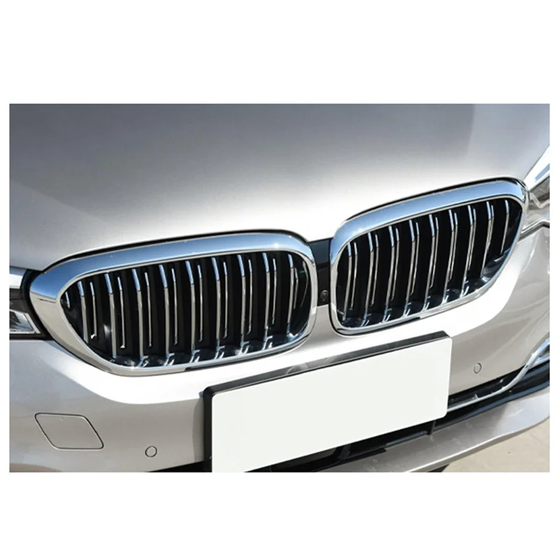 فريدة من نوعها سيارة الجبهة مصبغة الأوسط صافي شبكة المبرد لسيارات BMW 5 525Li 530Li 540Li 2018-2020