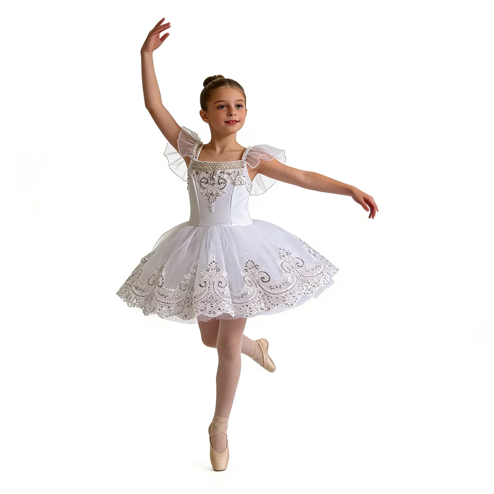 Customized Children's Professional Ballet Dress Clara Variation Costume Nutcracker Fairy Ballet Dress