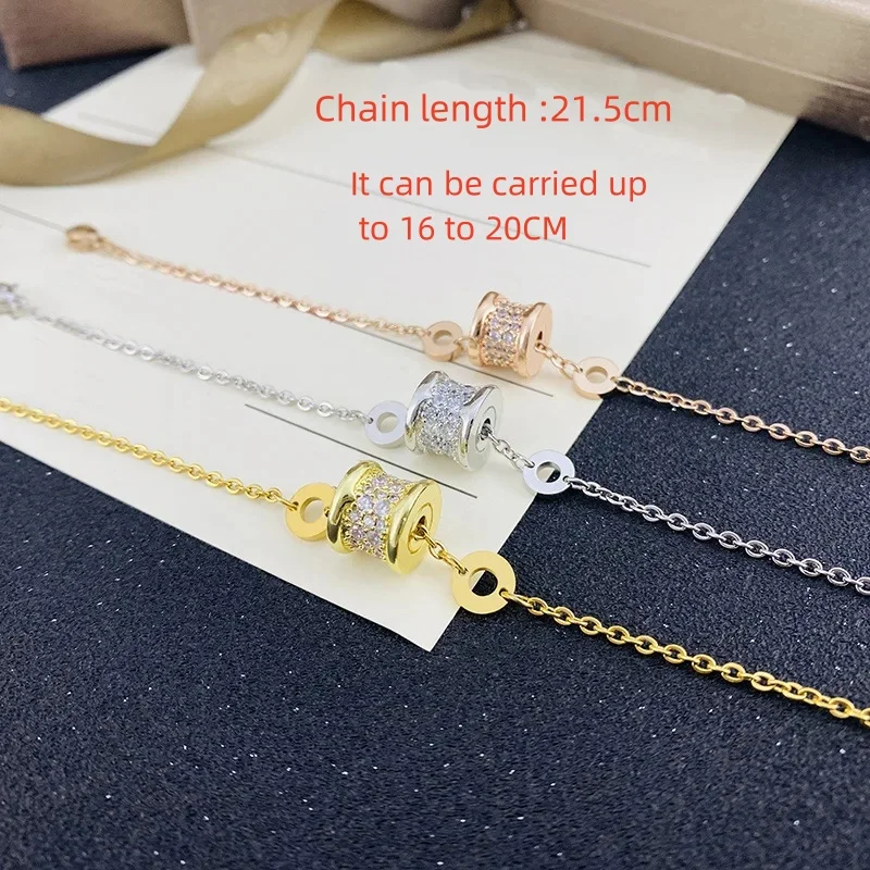 High quality S925 silver original Roman ceramic spiral bracelet for men and women luxury jewelry vintage couple style wedding