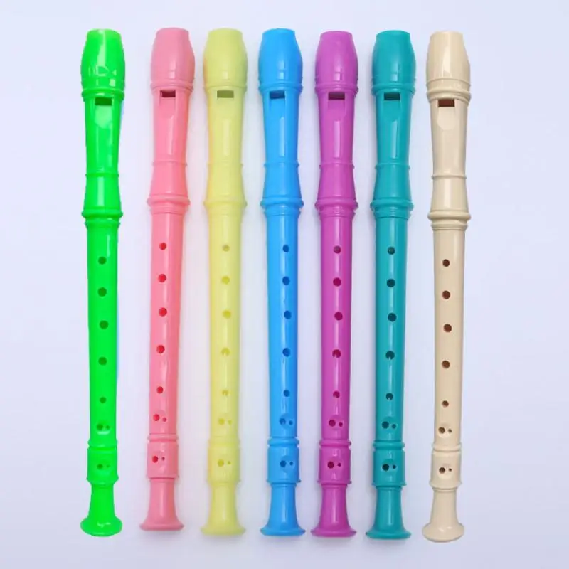 New Professional Eight Hole Treble Long Flute Soprano Recorder Clarinet Food Grade ABS Non-Toxic Recorder Flute Instruments