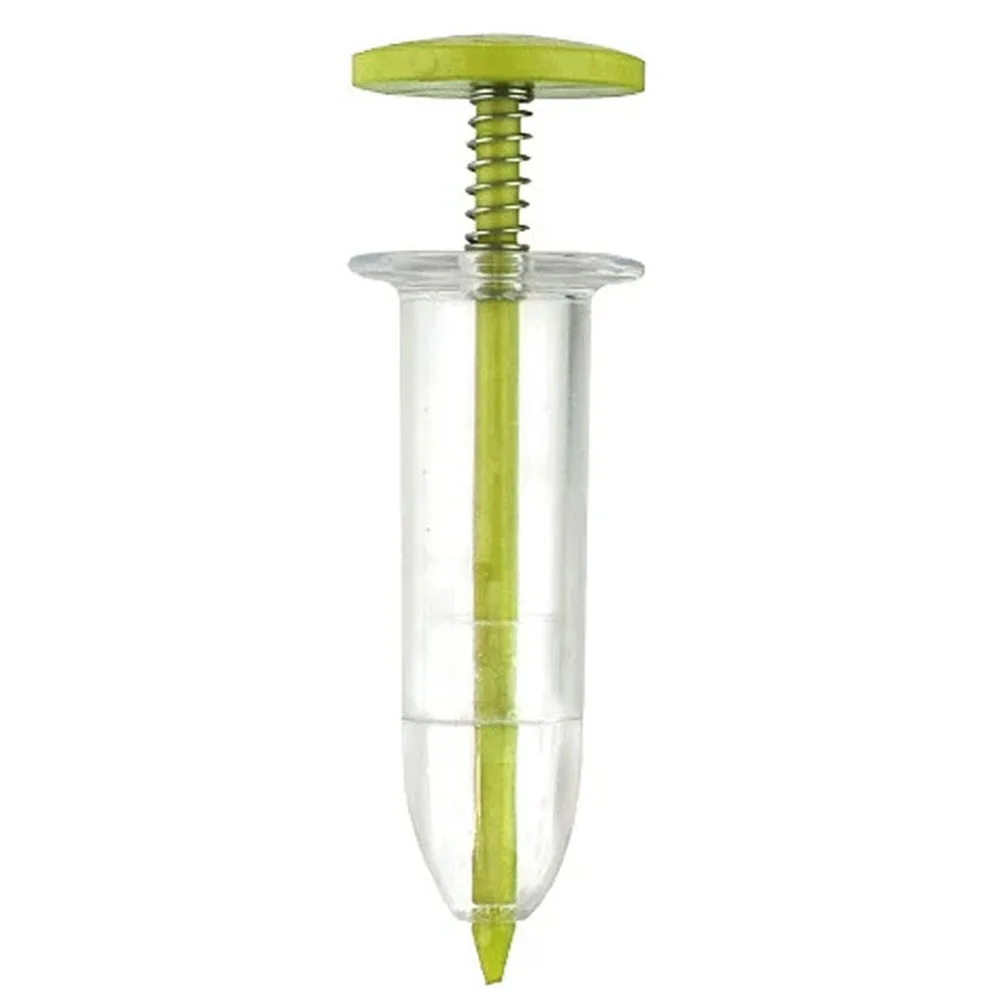 Syringe Seeder Mini Sowing Seed Dispenser Plastic Handheld Seed Planter Hand Seeder Garden Seeding Dispenser Gardening Supplies