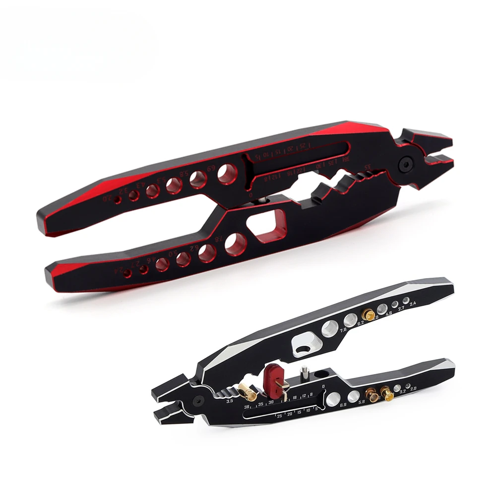 RC التحكم عن بعد سيارة الجمعية أداة جميع المعادن متعددة الوظائف امتصاص الصدمات أداة كماشة الكرة زردية طويلة الفكين امتصاص الصدمات قضيب أداة