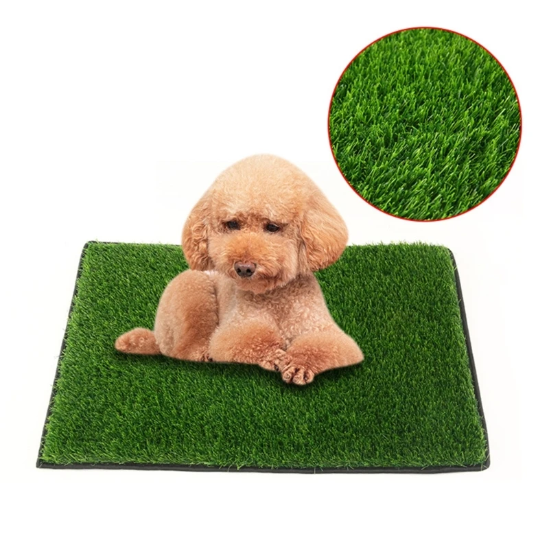 Dog Grass Pee Pad Pet Dog Pee Mats Reusable Grass Patch Potty Pet Dog Training Pad Large Medium Small Dogs Pet Supplies