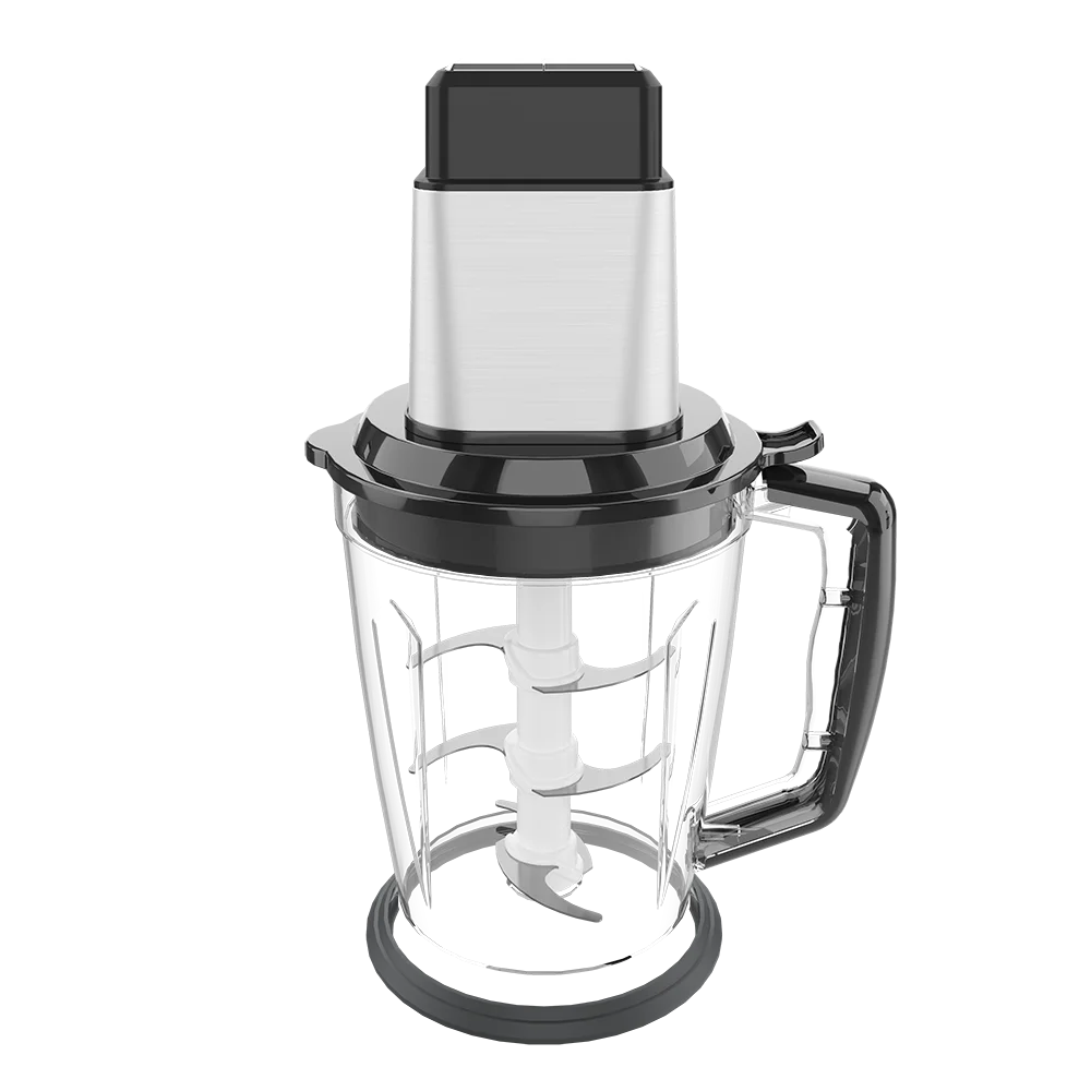 

2025 New Design 2L Wholesale Small Meat Chopper Food Stainless Steel 4 Blade Electric Meat Grinders For Sale