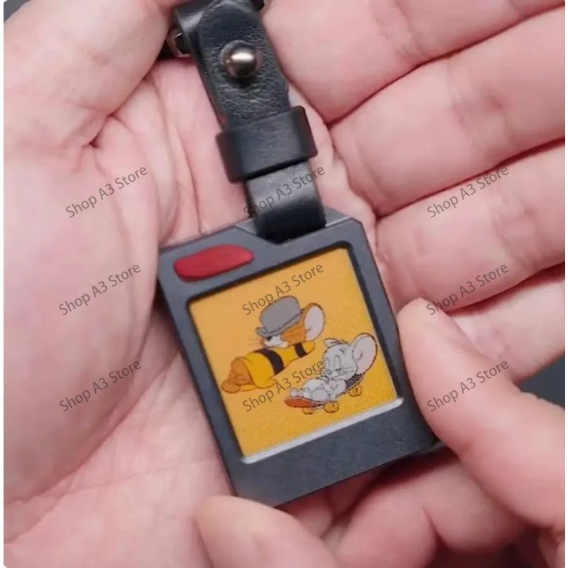 Personalized Ink Screen Keychain,  Electronic Tag & Anti-Lost Luggage Pendant