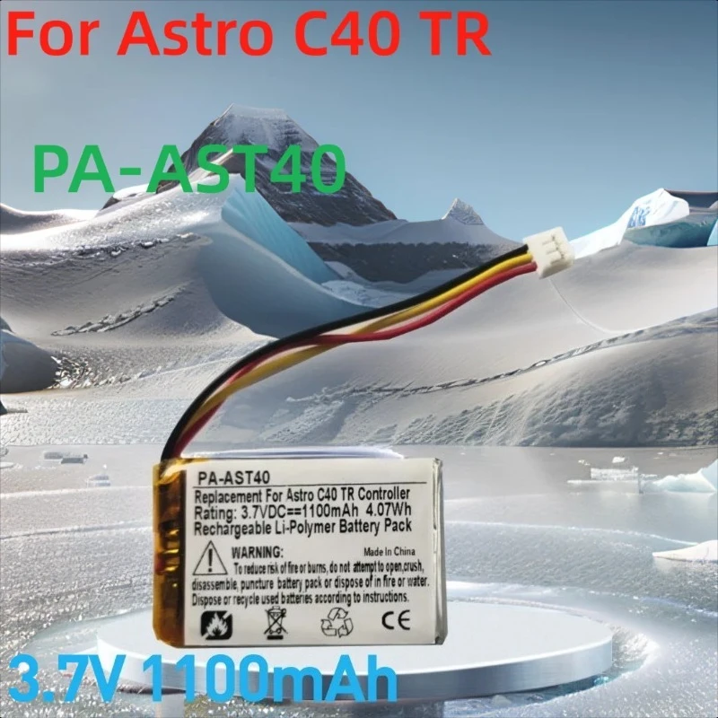 

3.7V 1100mAh PA-AST40 for Astro C40 TR Game Controller Battery