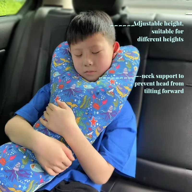 Y-Shaped Car Neck Pillow: Comfortable and Safe, Essential for Long Drives - Perfect Car Interior Accessory