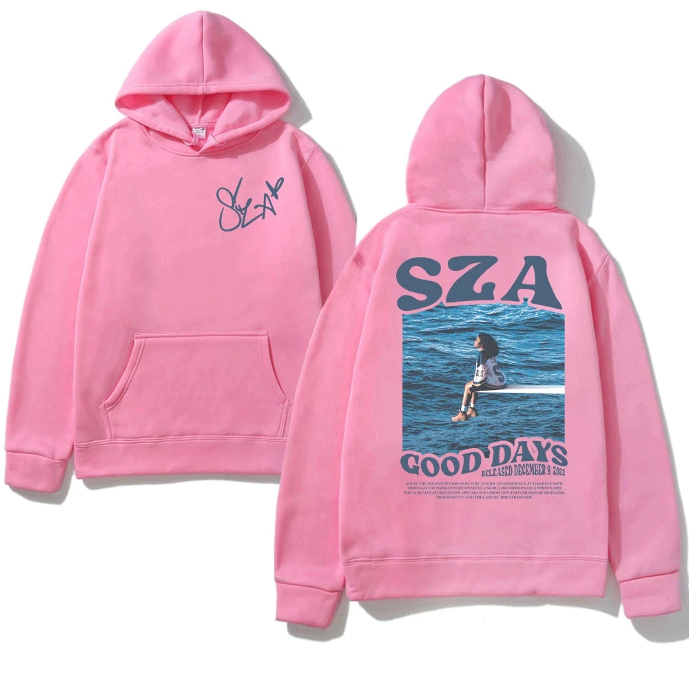 SZA Music Album SOS Hoodie Autumn Men Women Hoodies Casual Loose Sweatshirt Hip Hop Streetwear Vintage Oversized Unisex Hoodies