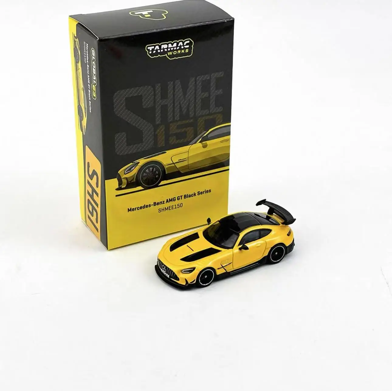 

TW In Stock 1:64 Mercedes Benz AMG GT Black Series Collection Miniature Toy SHMEE150 Diecast Car Model Tarmac Works