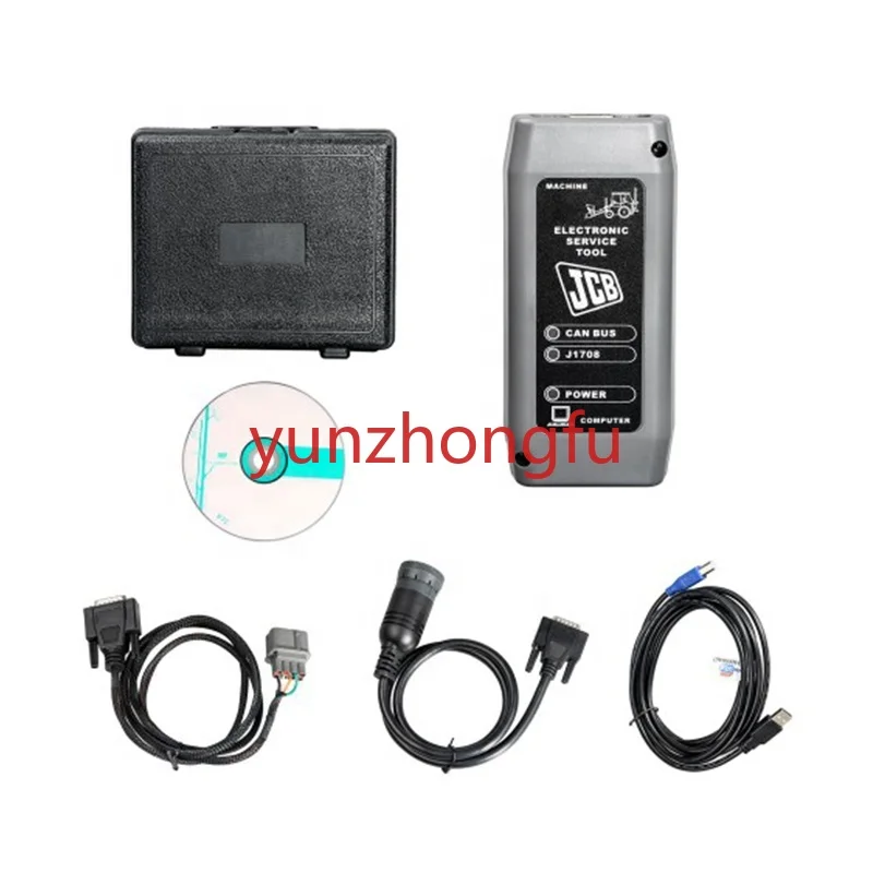 

Tractor Excavator loader truck diagnostic tool for jcb V21.2.6 electronic service Jcb spare parts spp datalink adapter