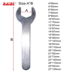 Flat Head Screw Single Open Ended Wrench Rotary Repair Tool Nut Spanner 500pcs/lot